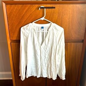 Old Navy white button-down- Small
